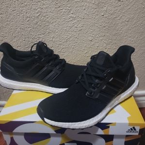Adidas ultra boost leather cage 3.0 black